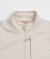 Nike ACG Wolf Grid 1/2 Zip Sweatshirt - Light Orewood Brown / Cream II / Summit White