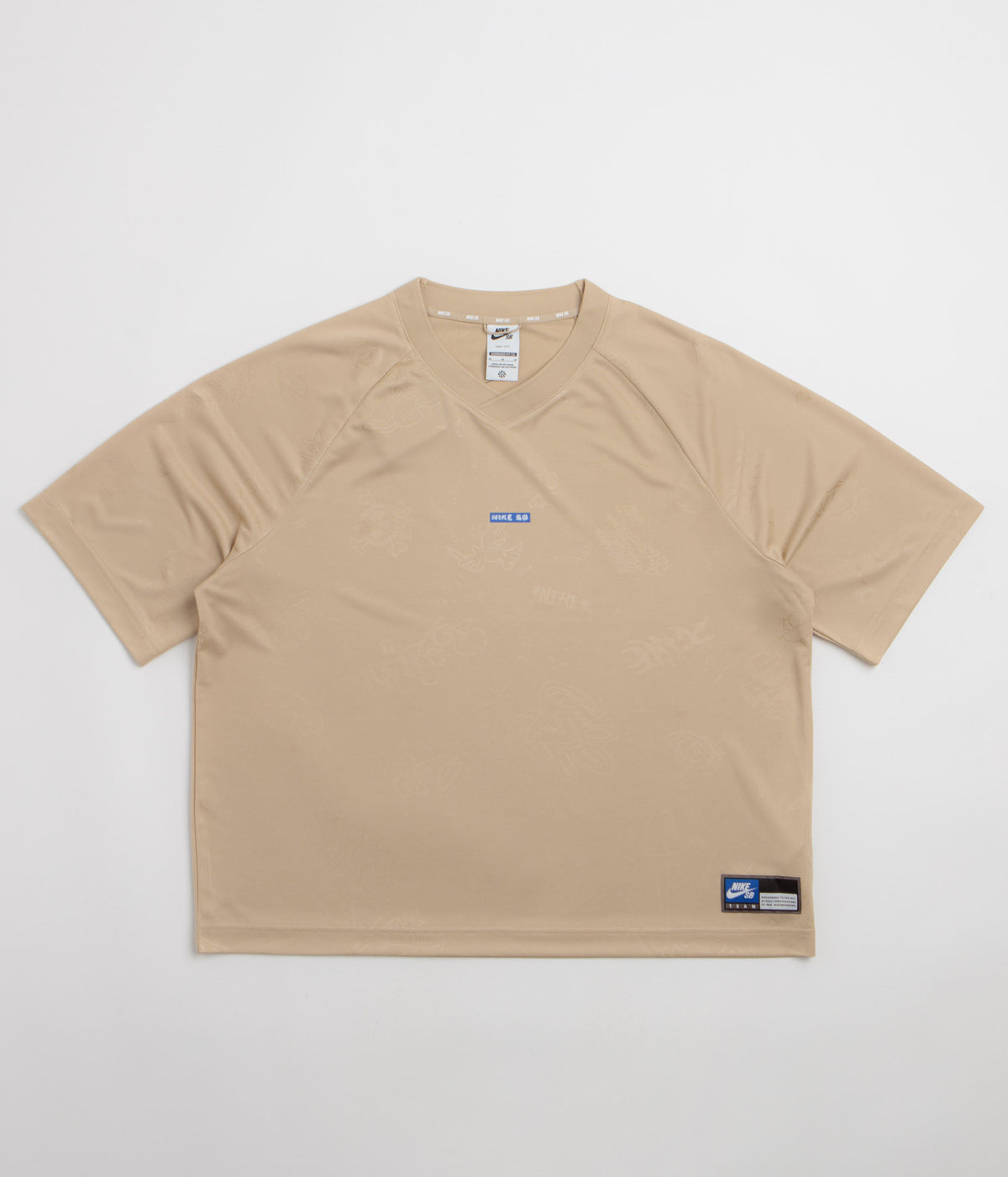 Nike SB Desk Doodle Jersey - Linen