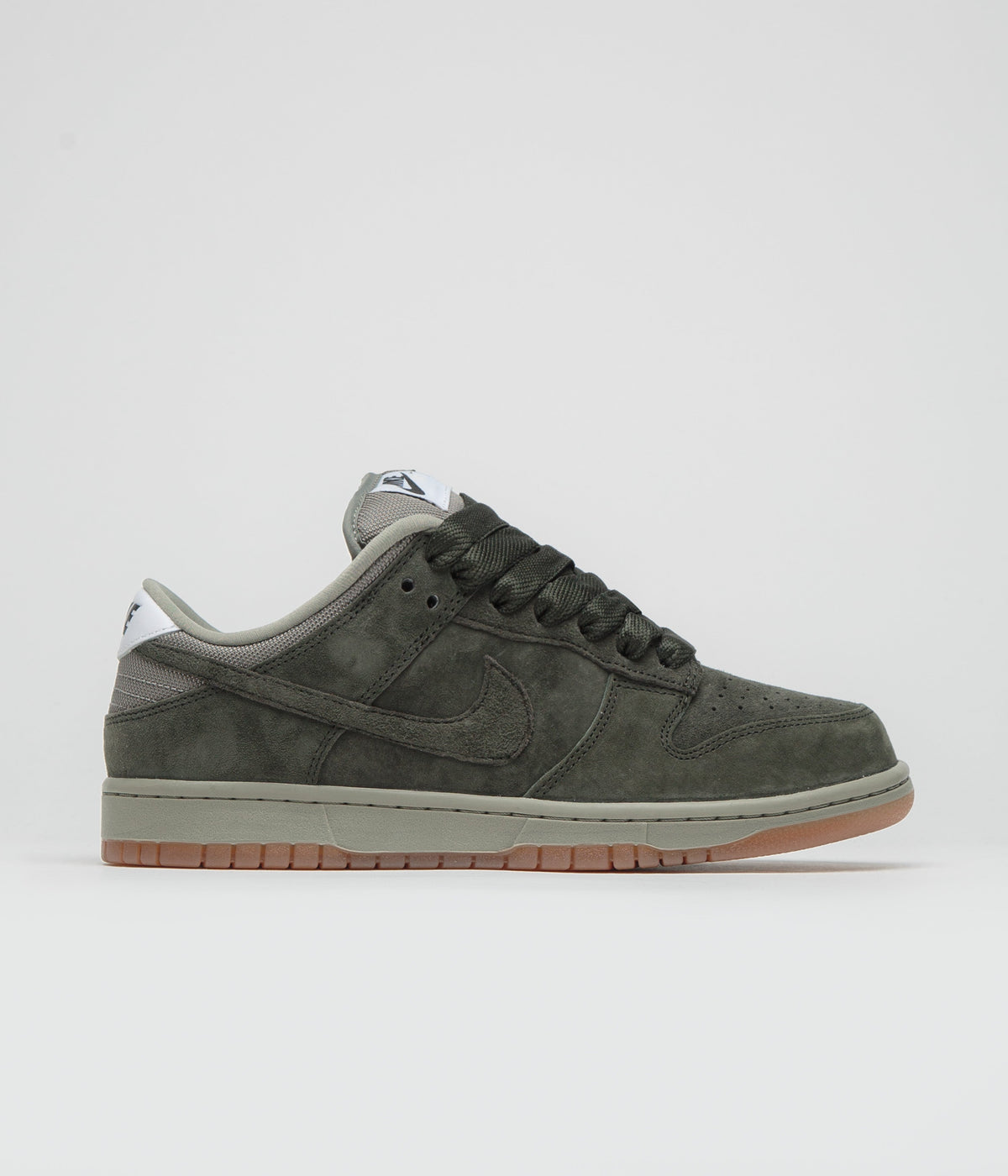 Nike SB Dunk Low Pro B Shoes - Sequoia / Sequoia - Light Army - White