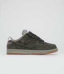 Nike SB Dunk Low Pro B Shoes - Sequoia / Sequoia - Light Army - White