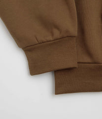 Nike SB Essential Logo Hoodie - Mosswood Brown / White