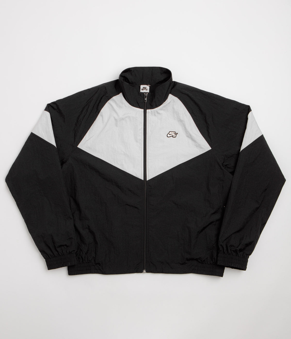 Nike SB Pavan Track Jacket - Black / Black / White / White
