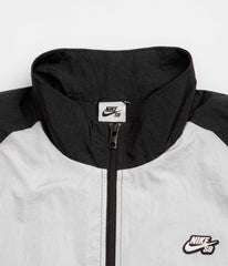 Nike SB Pavan Track Jacket - Black / Black / White / White
