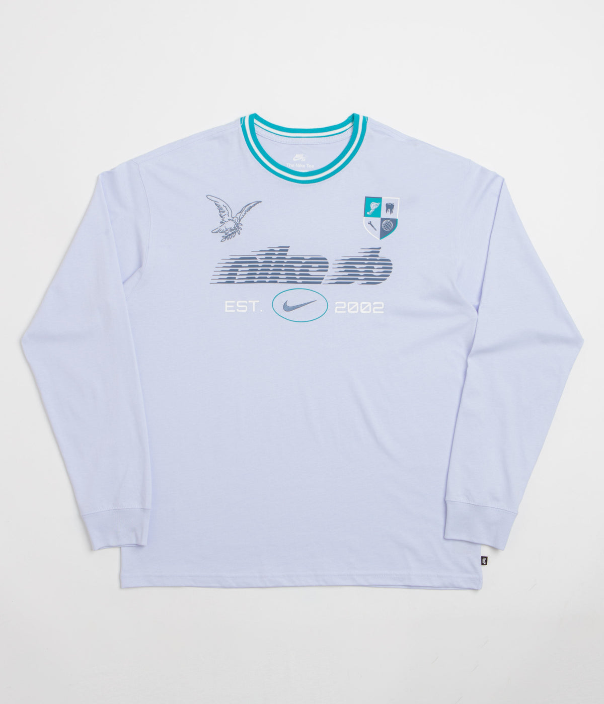 Nike SB Rugby Long Sleeve T-Shirt - Palest Purple