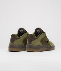 Nike SB Vertebrae Shoes - Olive Flak / Black - Baroque Brown