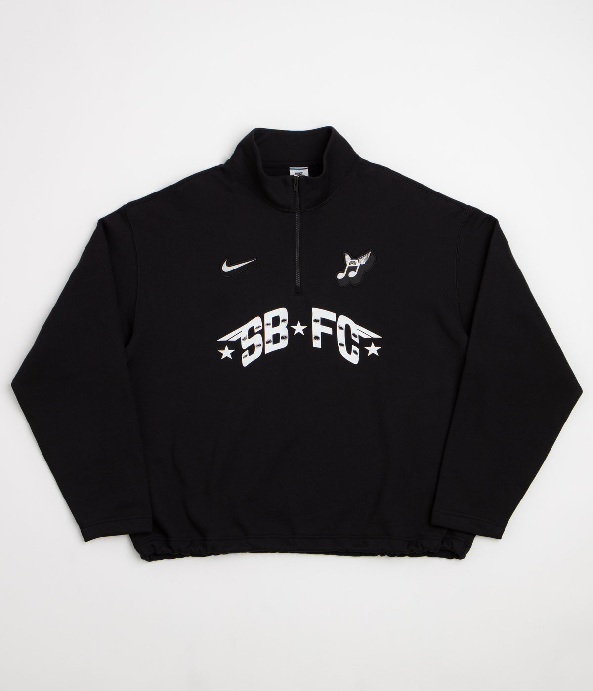 Nike SB World Cup Half Zip Sweatshirt - Black
