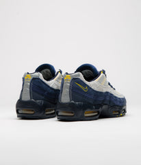 Nike SB x Eric Koston Air Max 95 Shoes - Obsidian / Speed Yellow - Midnight Navy - Navy