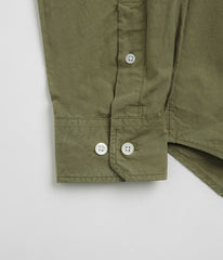 Norse Projects Osvald Cotton Tencel Shirt - Sitka Green
