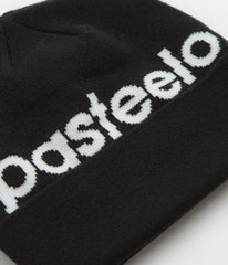Pasteelo Script Beanie - Black