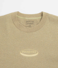 Patagonia 95 Oval Logo Uprisal Crewneck Sweatshirt - Bobcat Brown