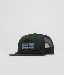 Patagonia Airfarer Cap - P-6 Logo: Old Growth Green