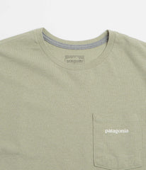 Patagonia Boardshort Logo Pocket Responsibili-Tee T-Shirt - Gumtree Green