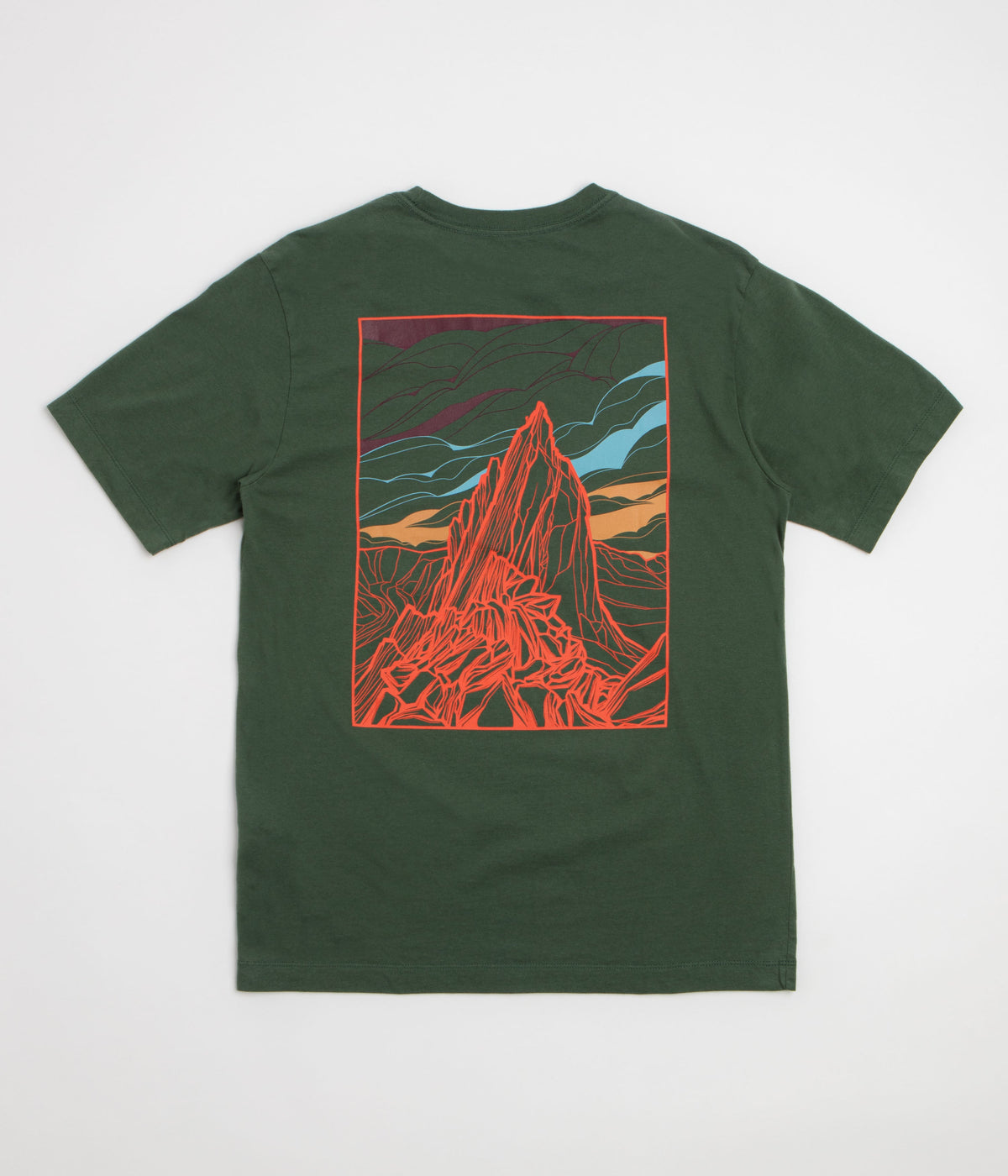 Patagonia Cloud Crag T-Shirt - Canopy Green