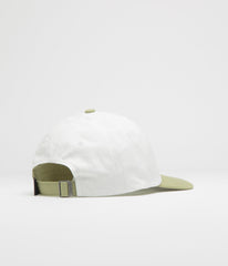 Patagonia Fitz Roy Icon Trad Cap - Text Logo: Birch White / Gumtree Green