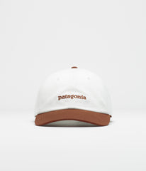 Patagonia Fitz Roy Icon Trad Cap - Text Logo: Dried Vanilla