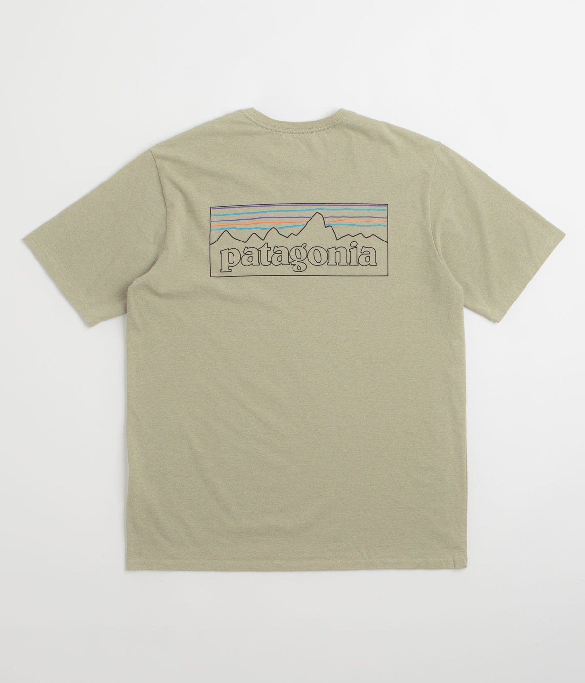 Patagonia P-6 Logo Responsibili-Tee T-Shirt - P-6 Outline: Gumtree Green