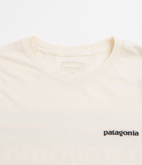 Patagonia P-6 Logo T-Shirt - Undyed Natural
