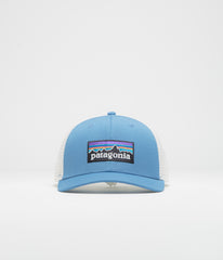 Patagonia P-6 Logo Trucker Cap - Shore Blue
