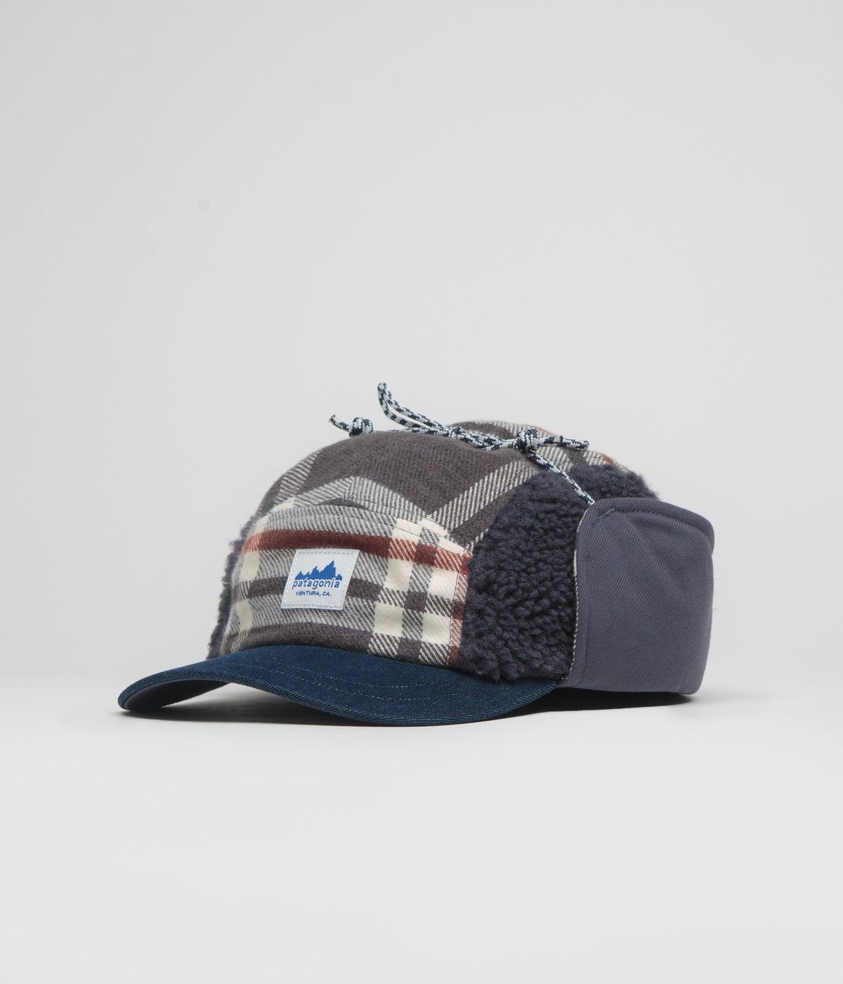 Patagonia Range Earflap Cap - Catch: Ink Black