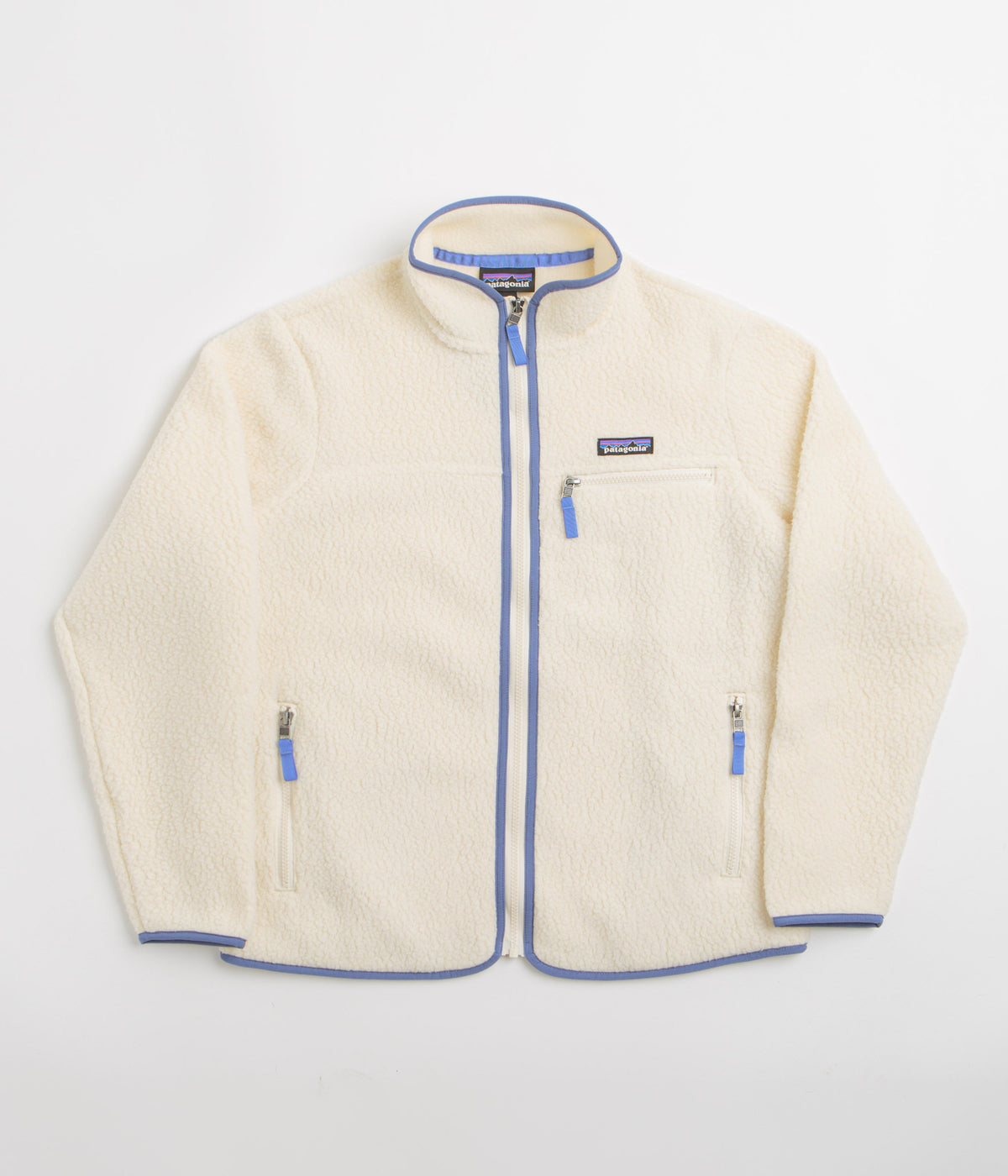 Patagonia Womens Retro Pile Fleece Jacket - Natural