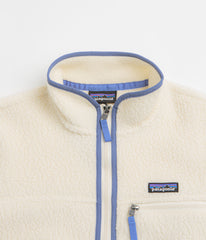 Patagonia Womens Retro Pile Fleece Jacket - Natural