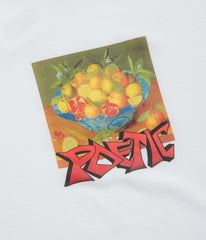 Poetic Collective Graff Fruit T-Shirt - White