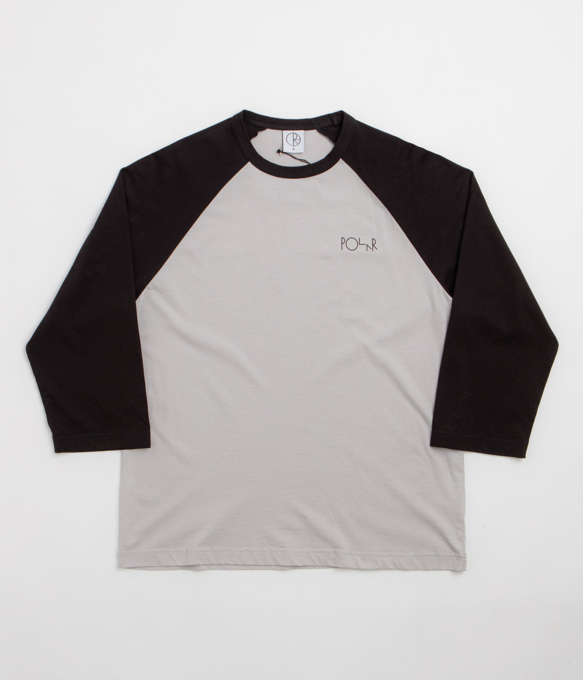 Polar 3/4 Sleeve T-Shirt - Black / Silver