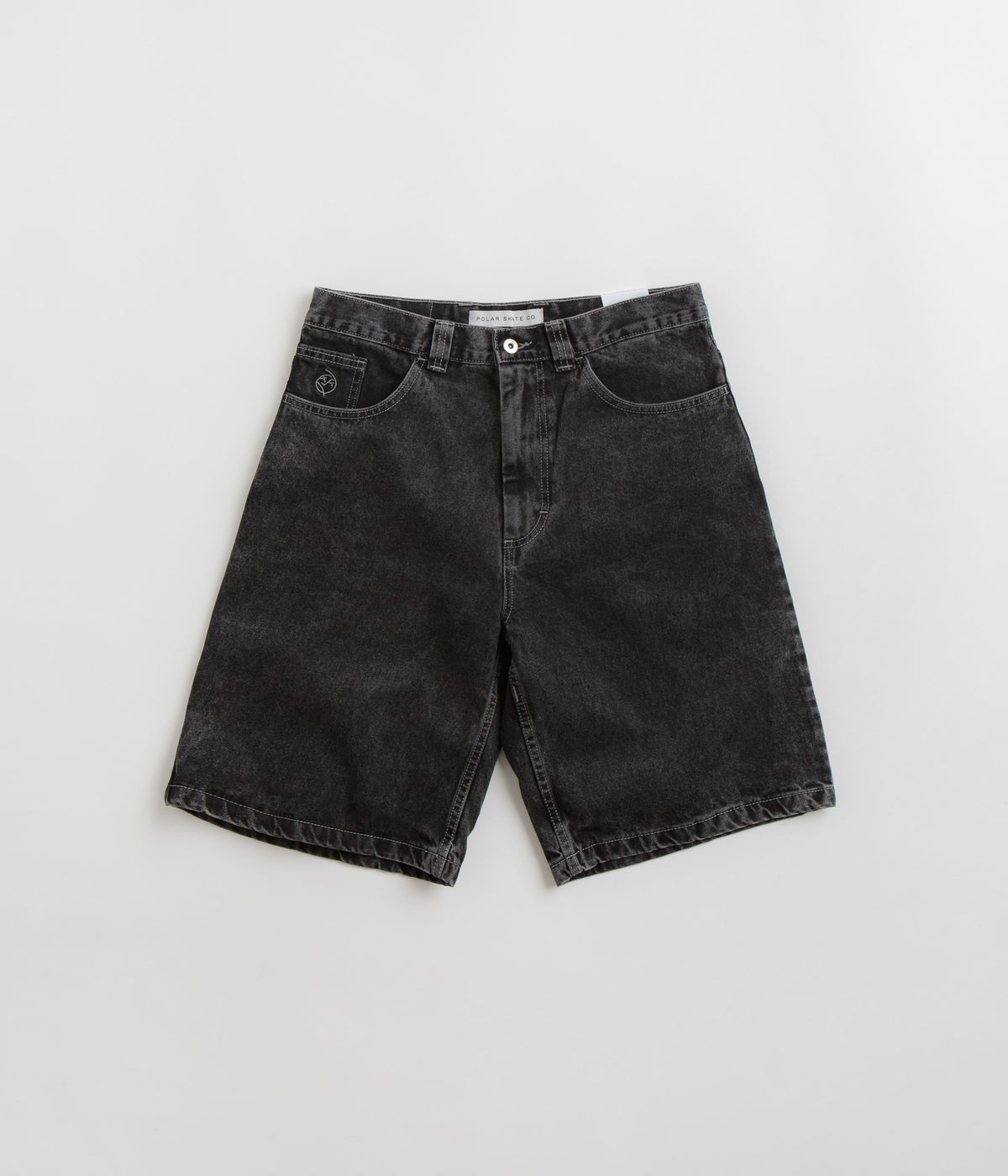 Polar Big Boy Shorts - Silver Black