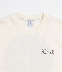 Polar Contrast Fill Logo T-Shirt - Ivory / Black