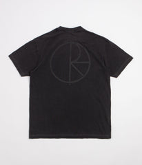 Polar Contrast Stroke Logo T-Shirt - Silver Black / Black