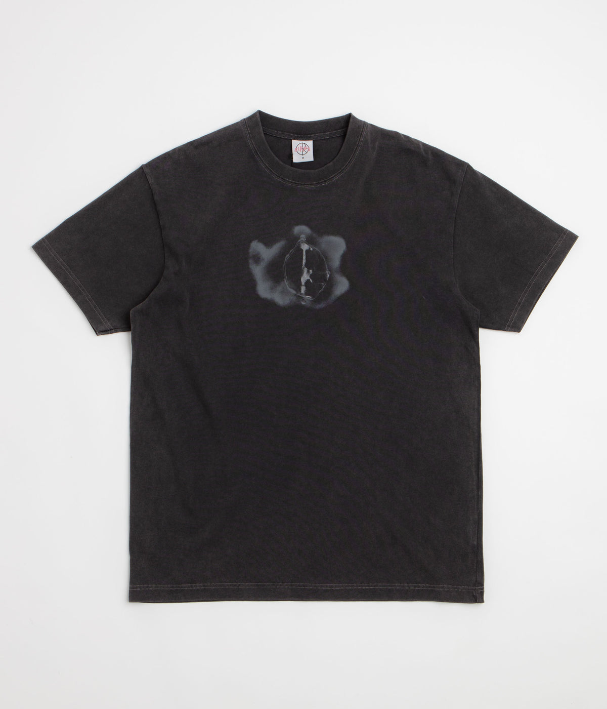 Polar Metal Logo T-Shirt - Silver Black