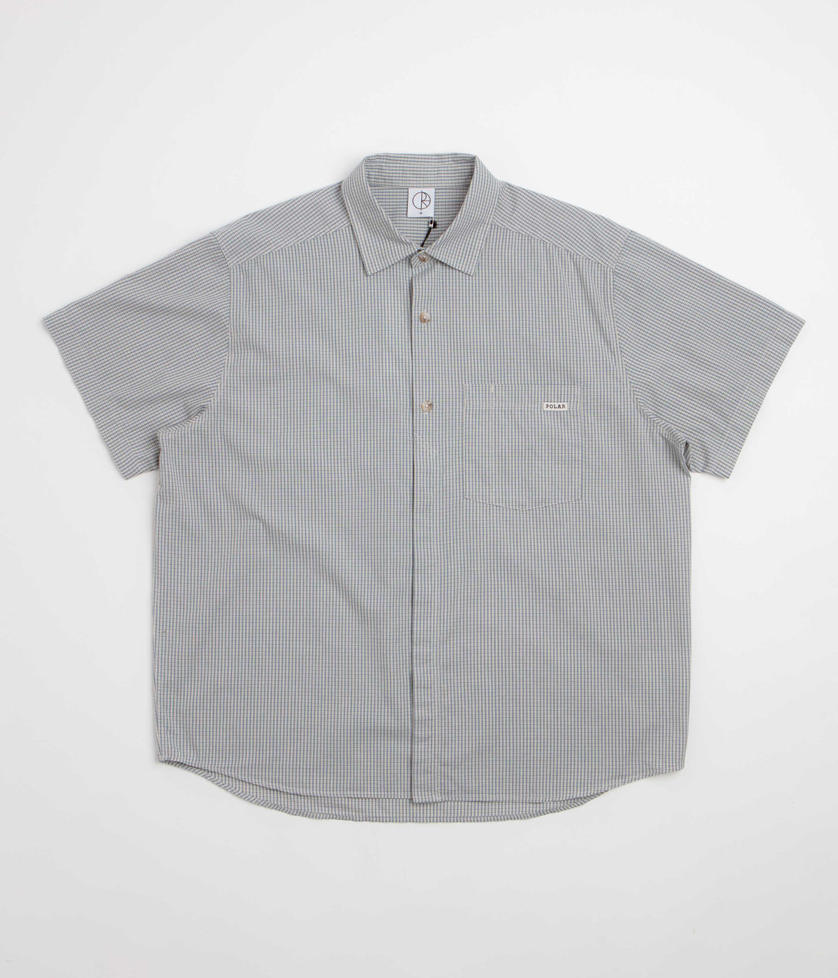 Polar Mitch Short Sleeve Shirt - Blue Check