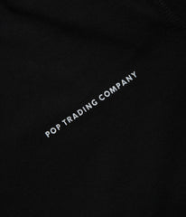 Pop Trading Company Logo T-Shirt - Black / White