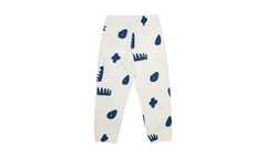 Artist Series By Mia Lee Fleece Pants "MIA LEE WHITE ROYAL" DV2008-133