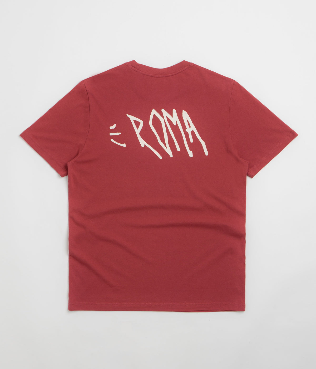Roma Screaming Logo T-Shirt - Red / Cream