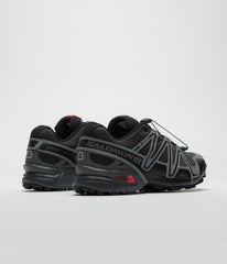 Salomon Speedcross 3 GTX Shoes - Black / Asphalt / Flame Scarlet