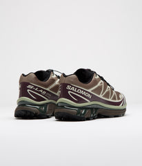Salomon XT-6 Shoes - Walnut / Huckleberry / Urban Chic