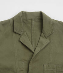 Service Works Drill Server Suit Jacket - Olive