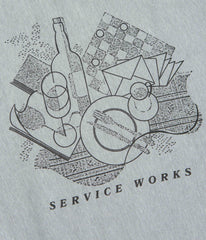 Service Works Frequent Flyer Crewneck Sweatshirt - Heather Grey