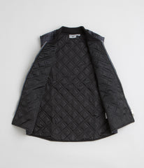 Service Works Thistle Plaid Work Vest - Black