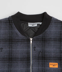 Service Works Thistle Plaid Work Vest - Black