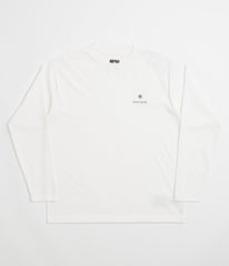 Snow Peak NSD Logo Long Sleeve T-Shirt - Off White