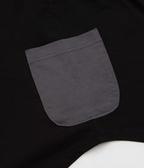 Snow Peak Raglan Long Sleeve T-Shirt - Black