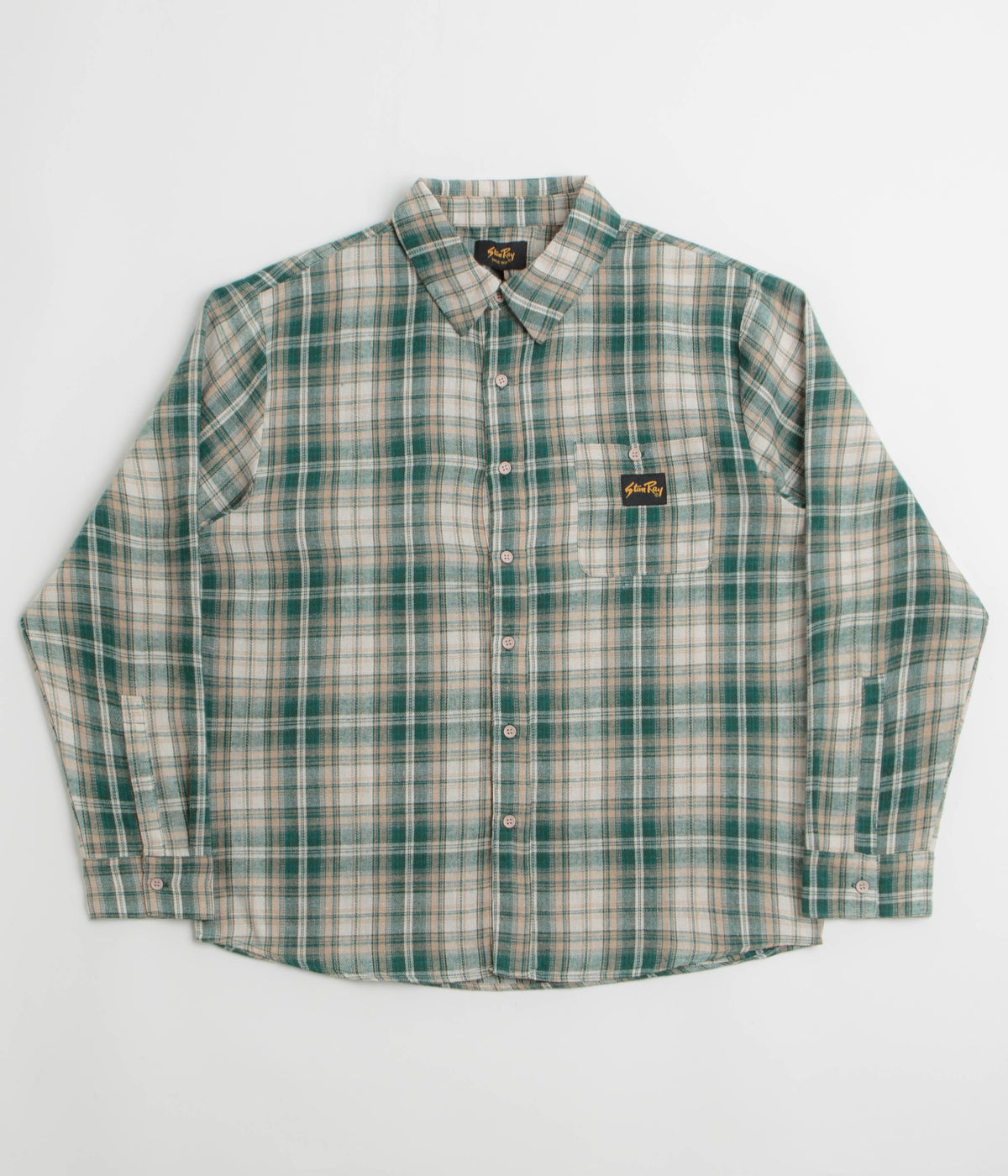 Stan Ray Flannel Shirt - Green Plaid