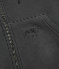 Stan Ray Patch Zip Hoodie - Raven Black