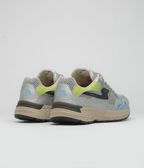 Stepney Workers Club Amiel S-Strike Tech Mix Shoes - Silver / Blue
