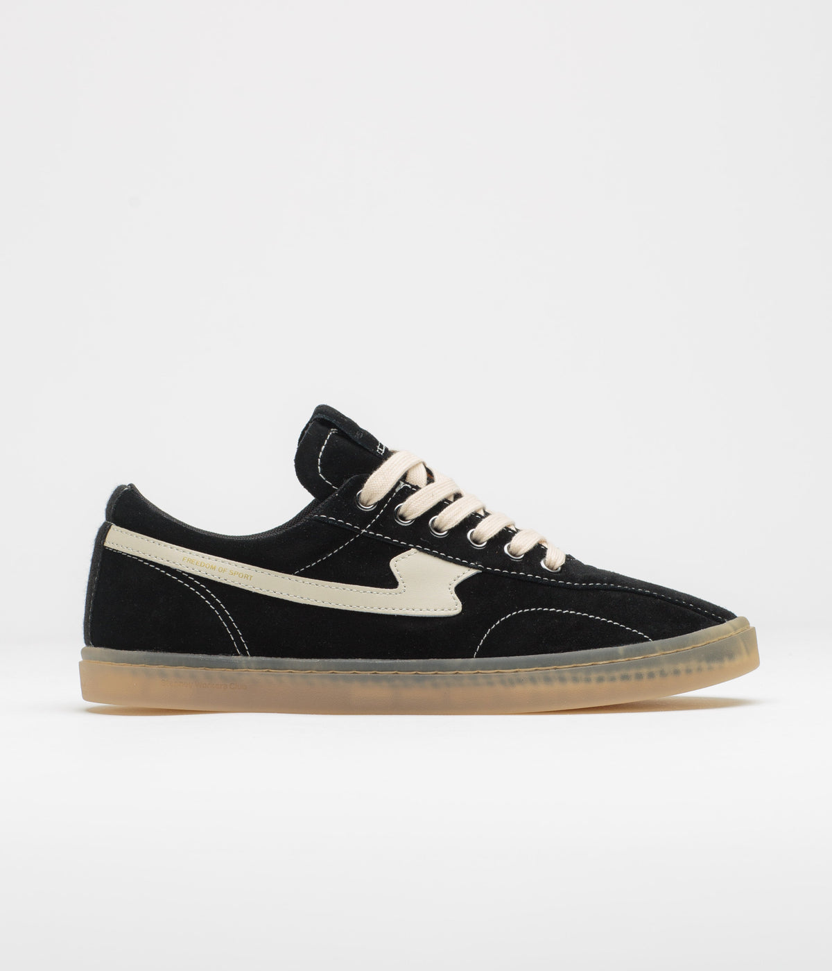 Stepney Workers Club Surma S-Strike Shoes - Black / Ecru
