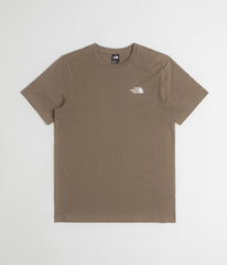 The North Face Simple Dome T-Shirt - Mocha Brown