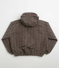 Umbro Check Smock Anorak - Beige / Dark Brown