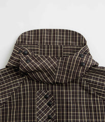 Umbro Check Smock Anorak - Beige / Dark Brown